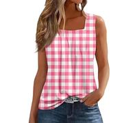 Top Mujer Verano Negras Deportiva Running Pack Camisas Camisolas Sujetador Talla Grande Marron Sin Mangas Naranja Chaleco Bra Camisa Tirantes Mujer, Gimnasio Tank Top with Built in Bra, L