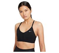 Top Nike W NK DF Indy V Neck Bra CZ4456 010 Negro
