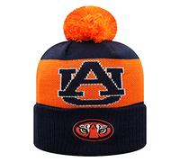 Top of the World NCAA Team Color-Gametime-Cuffed Knit Skully Gorro, Auburn Tigers, talla única