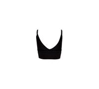 Top only vicky rib seamless v- negro mujer L - XL