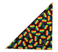Top Performance Love is Love Dog - Bandana para Aseo de Perro, 55,8 x 55,8 cm