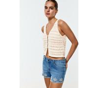 Top punto calado BEIGE M