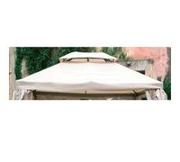 TOP reemplazo GAZEBO toldo cubierta jardín de aluminio 3 x 4 SAHARA AIR VENT