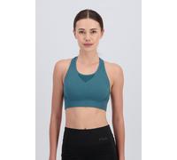 Top Seamless Fila - Turquesa - Top Running Mujer talla S/M