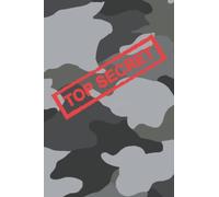 Top Secret: Libro para almacenar contraseñas, direcciones web, nombres de usuario y correos electrónicos en un lugar seguro.