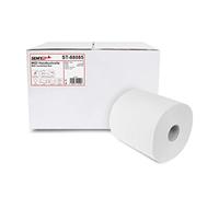 TOP SEM-88085 Toallas de papel Rollo de toallas, Blanco brillante, Paquete de 6