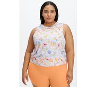 Top sin mangas Dry-Flex Fabletics New Wave Floral/Athletic Club Womens 3X plus