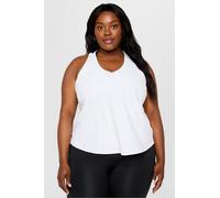 Top sin mangas Essential Air Fabletics Blanco Womens 3X plus