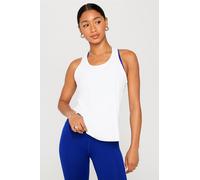 Top sin mangas Essential Air Fabletics Blanco Womens XXL-1X