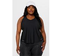 Top sin mangas Essential Air Fabletics Negro Womens 3X plus