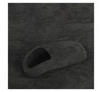 Top Suede Wrap Car Gear Shift Knob ABS Trim Cover Sticker Fits for Audi A8 D4 4H S8 2011-2017 Accesorios interiores (Nombre del color: gris oscuro) (gris oscuro)