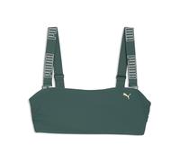 Top tipo bandeau para mujer PUMA, Accesoiros, Verde, XS