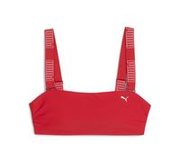 Top tipo bandeau para mujer PUMA, Ropa, Rojo, L