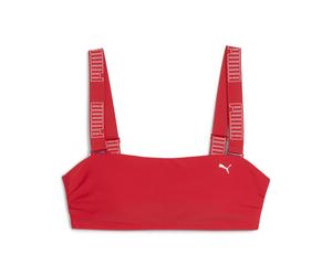 Top tipo bandeau para mujer PUMA, Ropa, Rojo, S S