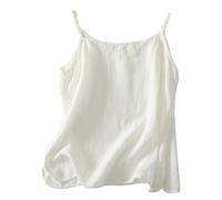 Top Tipo Camisola Reversible y Ajustable para Doble Uso diseño versátil con Tirantes para superponer Capas Estilo Casual y Elegante básico Que se Puede Usar del Derecho o del revés