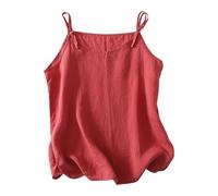 Top Tipo Camisola Reversible y Ajustable para Doble Uso diseño versátil con Tirantes para superponer Capas Estilo Casual y Elegante básico Que se Puede Usar del Derecho o del revés