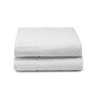 Top Towel - 2 Toallas de Ducha Grande - Toallas Blancas Hotel - Toallas de baño Grandes - Algodón 100% - Blanco - 100x 150 cms