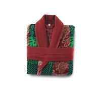 Top Towel Albornoz Adriatico Jacquard 100% Algodón 500 g/m² - Acabado Terciopelo, Alta Absorción y Tacto Suave