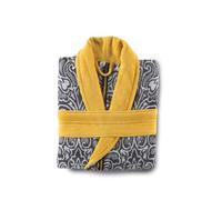 Top Towel Albornoz Cantabrico Jacquard 100% Algodón 500 g/m² - Acabado Terciopelo, Alta Absorción y Tacto Suave