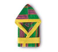 Top Towel Albornoz con capucha Caribe Jacquard 100% Algodón 500 g/m² - Acabado Terciopelo, Alta Absorción y Tacto Suave