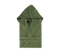 Top Towel - Albornoz Mujer - Albornoz Hombre - Albornoz Unisex - 100% Algodón - 500g/m2 - Albornoz de Rizo - Albornoz con capucha - Hoja - M