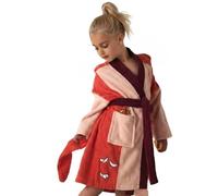 Top Towel Foxy Albornoz Niño Niña, Rojo, 4 años para Niñas