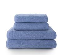 Top Towel - Juego de Toallas Baño (4 Piezas): Toallas Ducha y Manos Suaves y Absorbentes - Algodón 100%, 400 g/m², Sin Pelusa