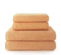 Top Towel - Juego de Toallas Baño (4 Piezas): Toallas Ducha y Manos Suaves y Absorbentes - Algodón 100%, 400 g/m², Sin Pelusa