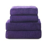 Top Towel - Juego de Toallas Baño (4 Piezas): Toallas Ducha y Manos Suaves y Absorbentes - Algodón 100%, 400 g/m², Sin Pelusa