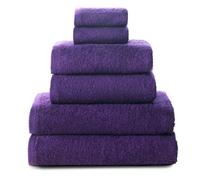 Top Towel - Juego de Toallas Baño Completo (6 Piezas): Toallas Ducha, Manos y Cara Suaves y Absorbentes - Algodón 100%, 400 g/m², Sin Pelusa