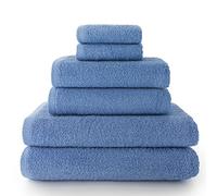 Top Towel - Juego de Toallas Baño Completo (6 Piezas): Toallas Ducha, Manos y Cara Suaves y Absorbentes - Algodón 100%, 400 g/m², Sin Pelusa