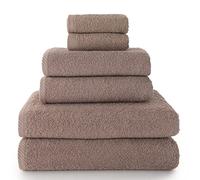 Top Towel - Juego de Toallas Baño Completo (6 Piezas): Toallas Ducha, Manos y Cara Suaves y Absorbentes - Algodón 100%, 400 g/m², Sin Pelusa