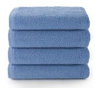 Top Towel - Plus - Toallas baño - 4 toallas de cara o bidet - 30x50 cms - Algodon 100% - Lavanda