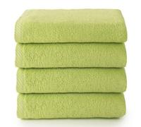 Top Towel - Plus - Toallas baño - 4 toallas de cara o bidet - 30x50 cms - Algodon 100% - Lima