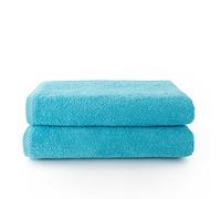 Top Towel - Plus - Toallas de baño grandes - Toallas baño - 2 toallas de ducha - 70x140 cms - Algodon 100% - Aguamar
