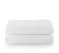 Top Towel - Plus - Toallas de baño grandes - Toallas baño - 2 toallas de ducha - 70x140 cms - Algodon 100% - Blanco
