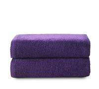 Top Towel - Plus - Toallas de baño Grandes - Toallas baño - 2 Toallas de Ducha - 70x140 cms - Algodon 100% - Morado