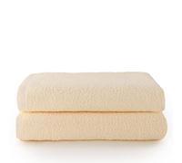 Top Towel - Plus - Toallas de baño grandes - Toallas baño - 2 toallas de ducha - 70x140 cms - Algodon 100% - Natural