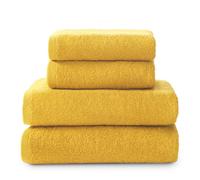 Top Towel - Plus - Toallas de baño grandes - Toallas baño - 2 toallas de mano o lavabo + 2 toallas de ducha - Algodon 100% - Oro