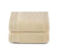 Top Towel - Premium - Toallas de baño Grandes - Toallas baño -2 Toallas de Manos -50 x 100 cms - Algodon 100% - 600 Gramos - Natural