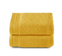Top Towel - Premium - Toallas de baño Grandes - Toallas baño -2 Toallas de Manos -50 x 100 cms - Algodon 100% - 600 Gramos - Limon
