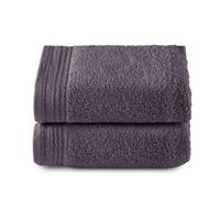 Top Towel - Premium - Toallas de baño Grandes - Toallas baño -2 Toallas de Manos -50 x 100 cms - Algodon 100% - 600 Gramos - Marengo