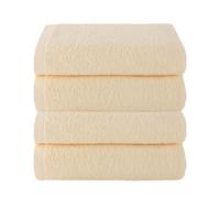 Top Towel - Toallas Baño de Manos (4 Piezas): Toallas Lavabo Suaves y Absorbentes - Algodón 100%, 400 g/m², Sin Pelusa
