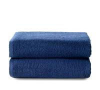Top Towel - Plus - Toallas de baño grandes - Toallas baño - 2 toallas de ducha - 100x150 cms Algodon 100% - Marino