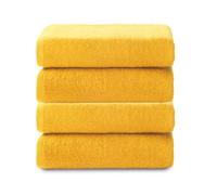 Top Towel - Toallas Baño Grandes Ducha (4 Piezas): Toallas Ducha Suaves y Absorbentes - Algodón 100%, 400 g/m², No Dejan Pelusa
