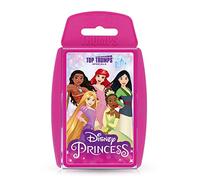 Top Trumps Disney Princess Tarjeta Especial edición Inglesa, Jugar con Cenicienta, Jazmín, Hermosa y Blancanieves Batalla su Camino hacia la visctoria, Juego Educativo a Partir de 6 años, Rosa.