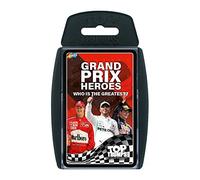 Top Trumps Grand Prix Heroes Classic Card Game, aprende Datos sobre los Pilotos de Carreras, Incluyendo Sebastian Vettel, Lewis Hamilton y Daniel Ricciardo, Regalo y Juguete para niños y niñas a