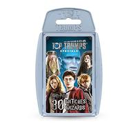 Top Trumps Harry Potter - Juego de Cartas Especiales de 30 Brujas y Magos, Juega con Harry, Ron, Hermione, Dumbledore, Snape, Hagrid y Voldemort, Regalos educativos y Juguetes para niños y niñas a