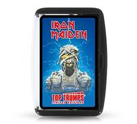 Top Trumps Iron Maiden - Juego de cartas de edición limitada, revive la historia de la música con 30 de sus mejores álbumes, singles y giras, gran regalo para los fans de Iron Maiden a partir de 18