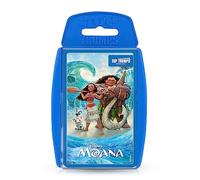Top Trumps Juego de Cartas Disney's Moana Specials, Juega con 30 de Tus Momentos Favoritos con Maui, Hei Hei, Pua, Gramma Tala y Te Fiti, Regalo Educativo y Juguete para Mayores de 8 años.